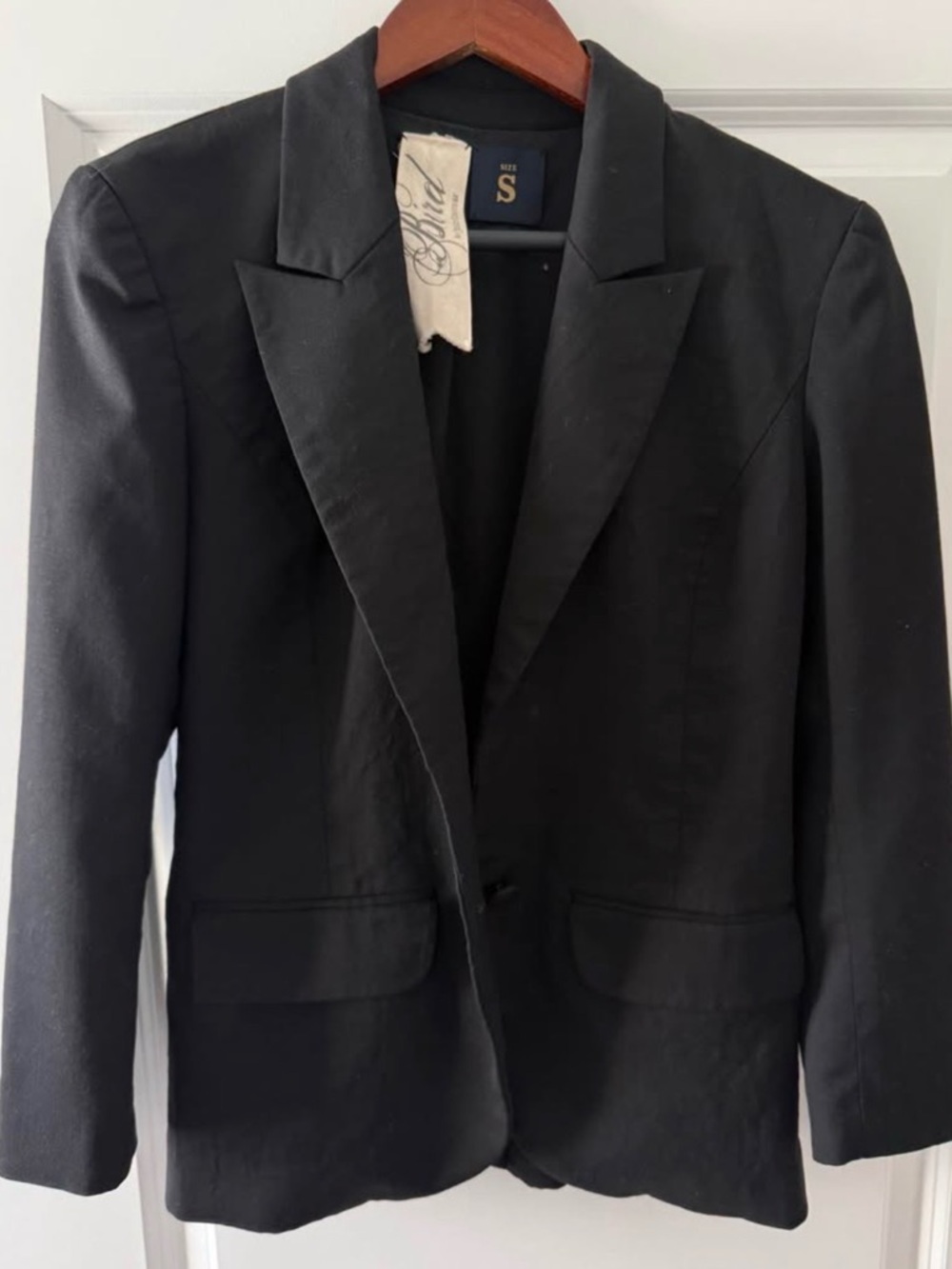 Vintage Bird by Juicy Couture Women's black blazer, size small